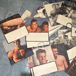 BUNDLE - Abercrombie & Fitch Shopping Bags 2000s